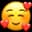 Emoji apaixonado